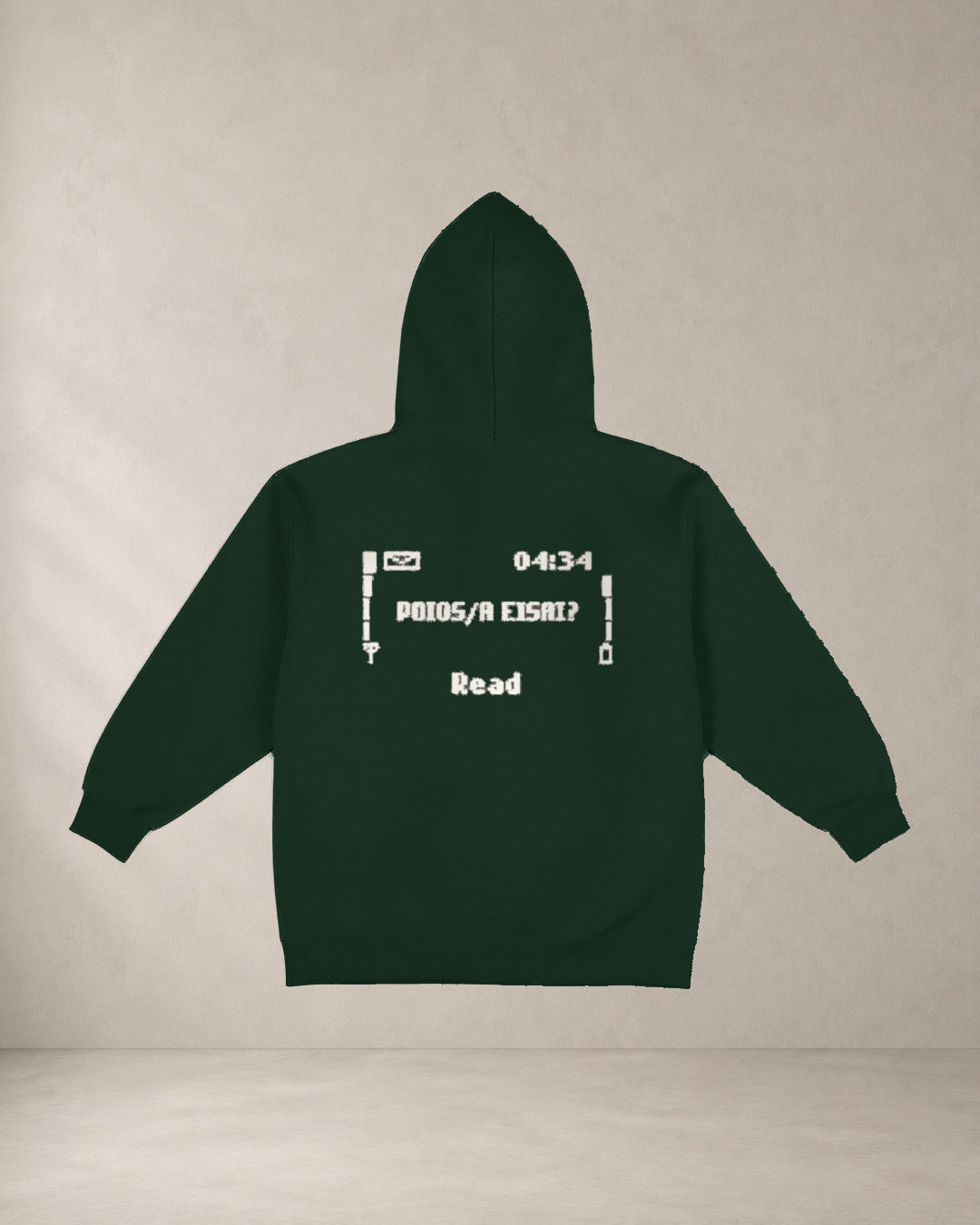 AέRis Hoodie 3310 Κυπαρίσσι πλάτη
