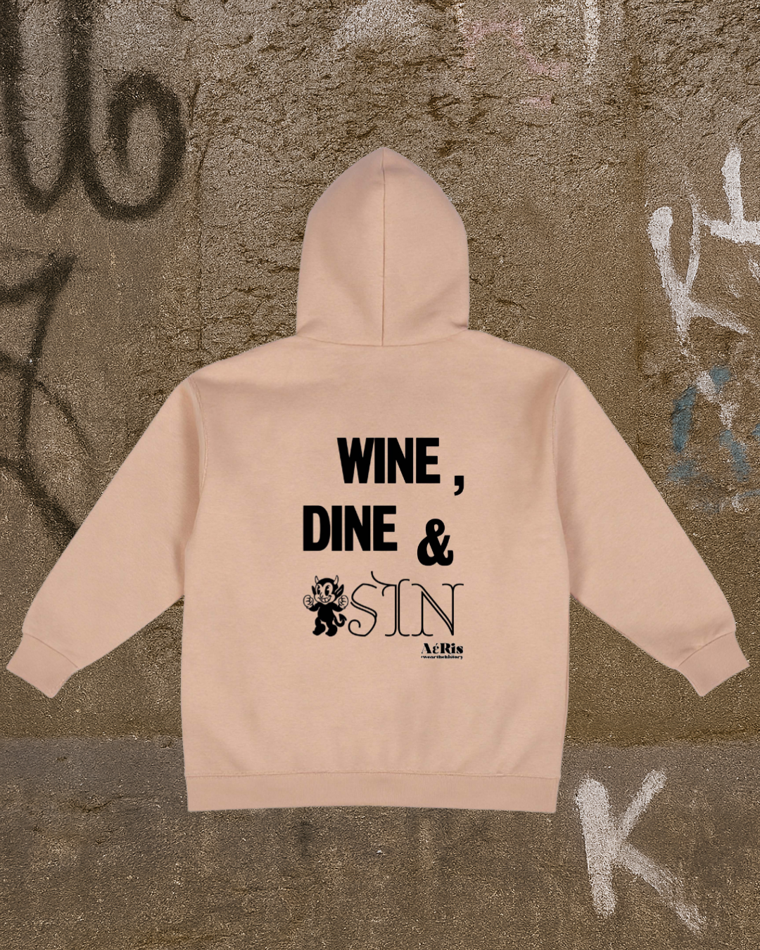 HOODIE WINE, DINE & SIN