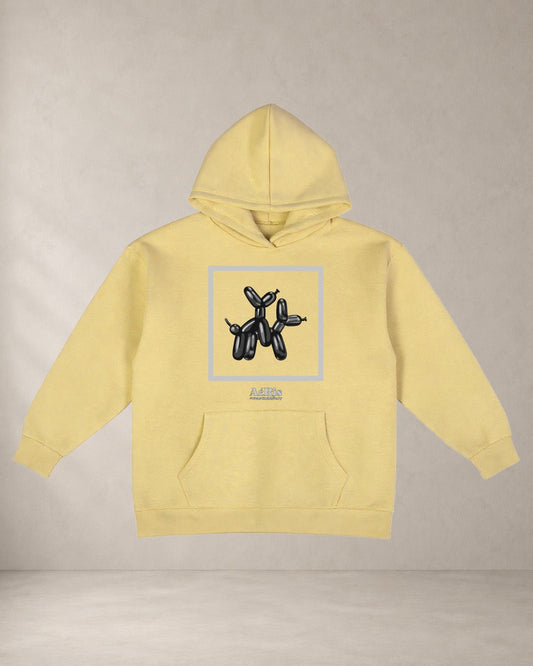 HOODIE DOGGY – oversized hoodie Aeris, σε μπανανί