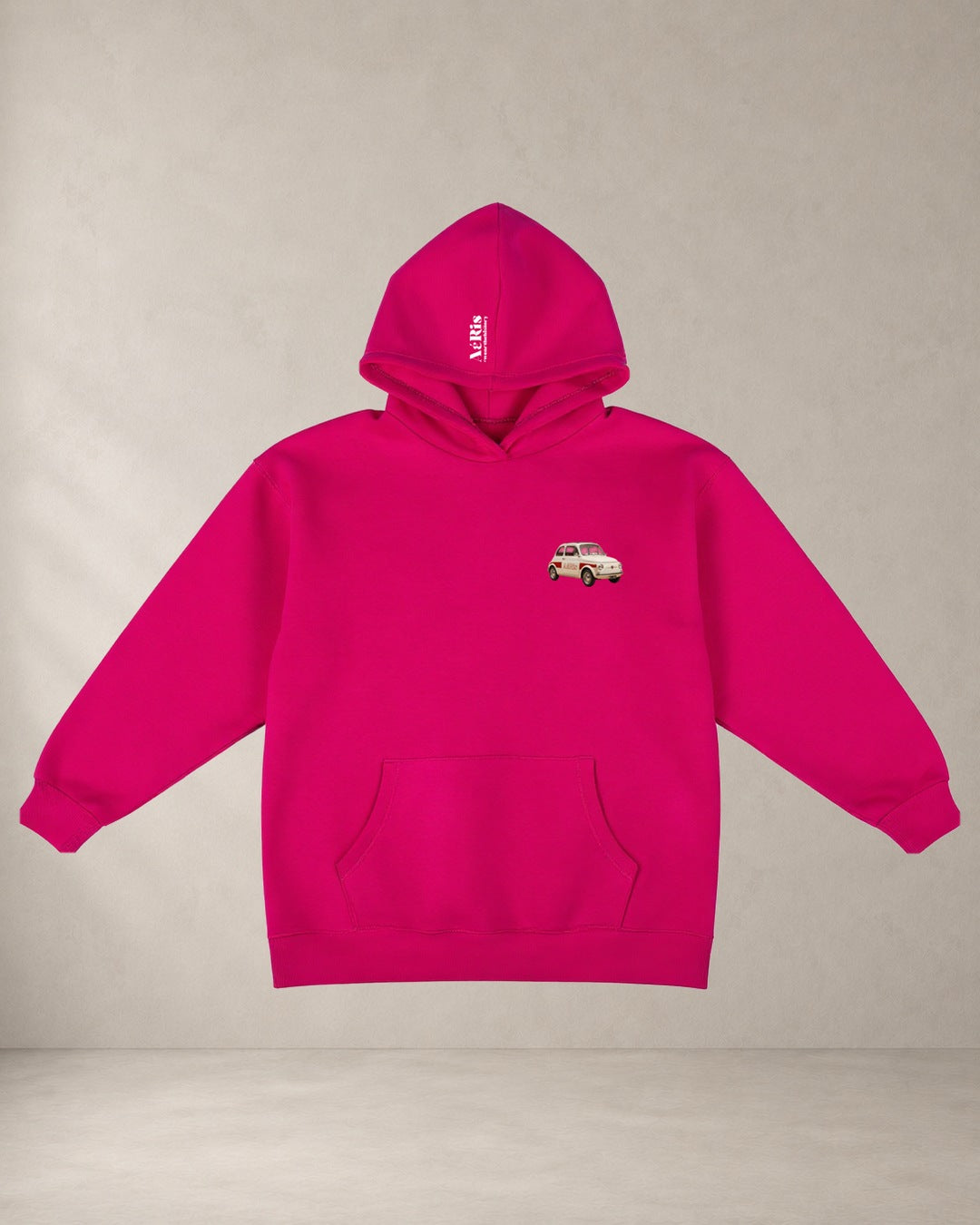 AERIS HOODIE PIZZA & FIAT500 Φουξ μπροστά
