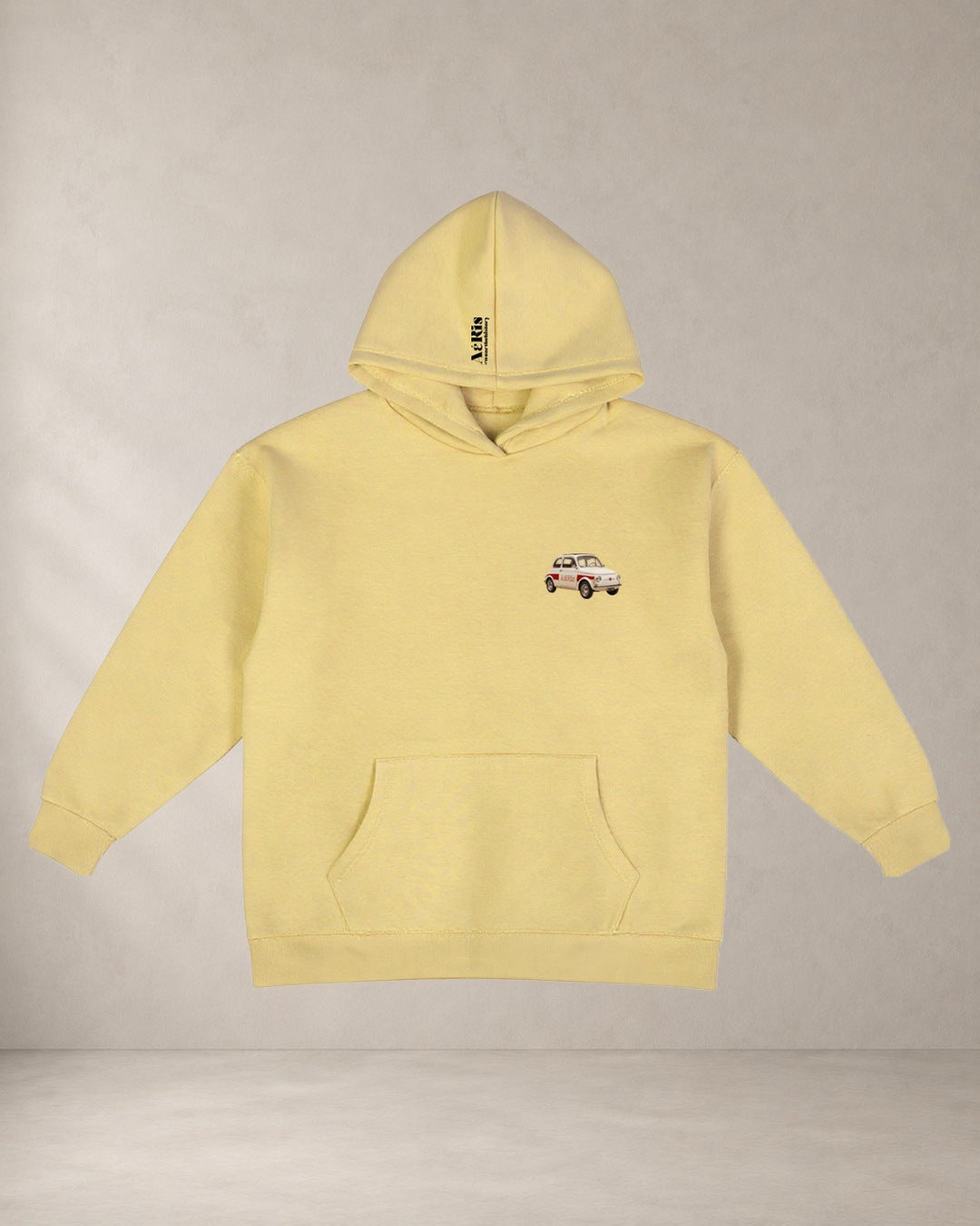 AERIS HOODIE PIZZA & FIAT500 Μπανανί μπροστά