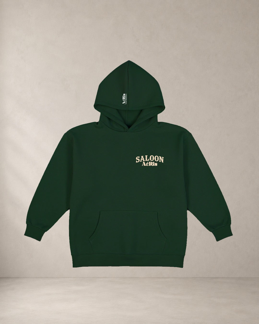 HOODIE SALOON, oversized hoodie AέRis σε κυπαρίσσι
