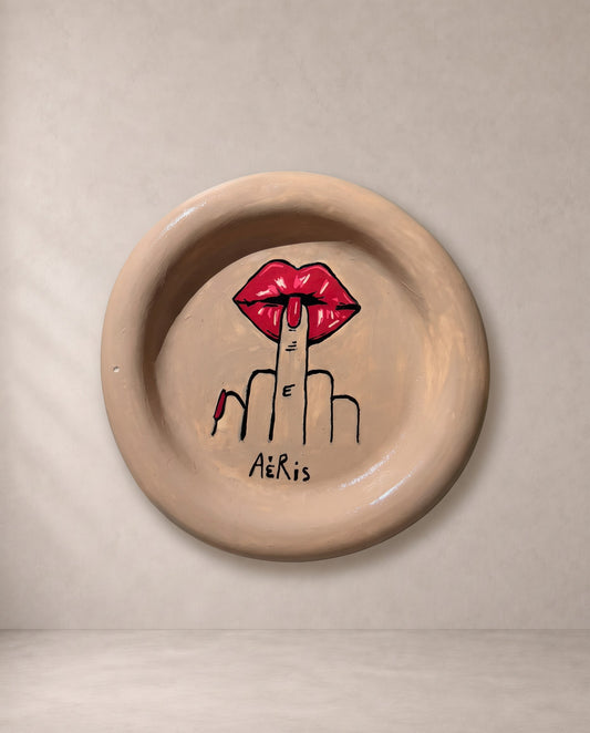 Πιατάκι Lady Finger, χειροποίητο AέRis Home