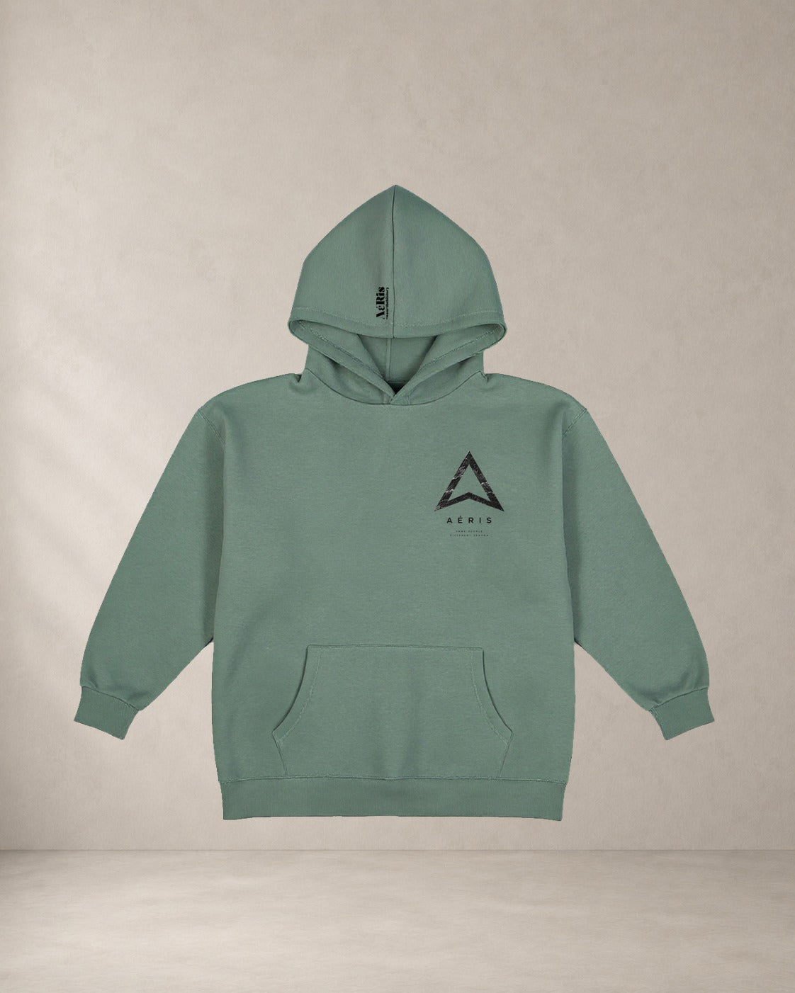 HOODIE SAME PEOPLE, oversized hoodie Aeris σε φυστικί