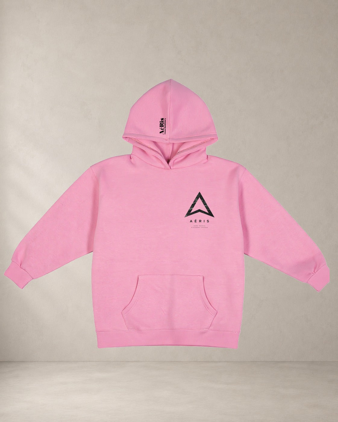 HOODIE SAME PEOPLE, oversized hoodie Aeris σε ροζ