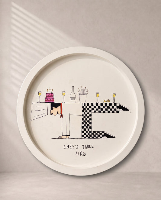 AERIS χειροποίητος δίσκος Chef's Table