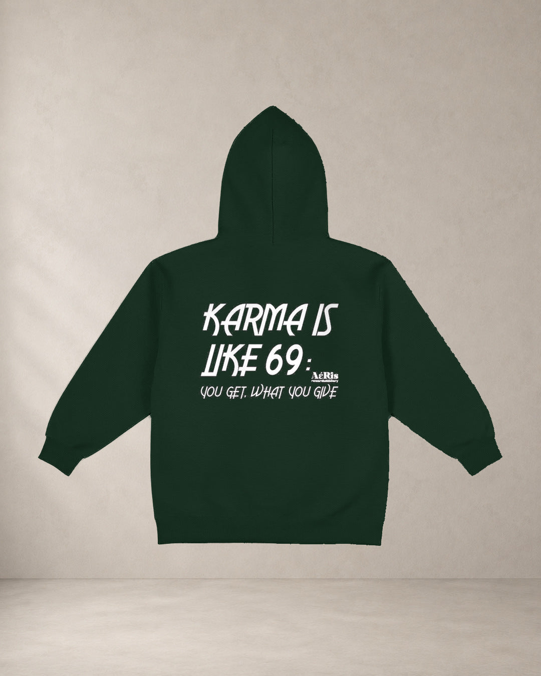 AέRis Hoodie Karma Κυπαρίσσι πλάτη