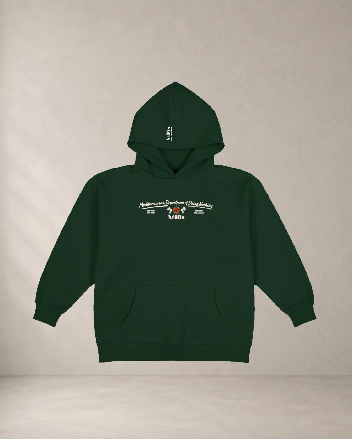 HOODIE LOCAL LEGENDS, oversized hoodie AέRis σε κυπαρίσσι